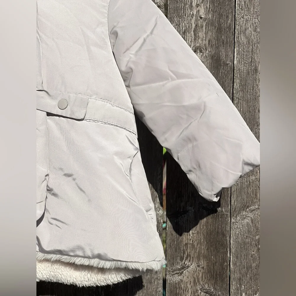 Zara Baby Outerwear Collection Puffer Faux Fur Lined Hooded Coat